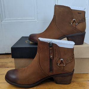 Teva Foxy Waterproof Ankle Booties - Brown